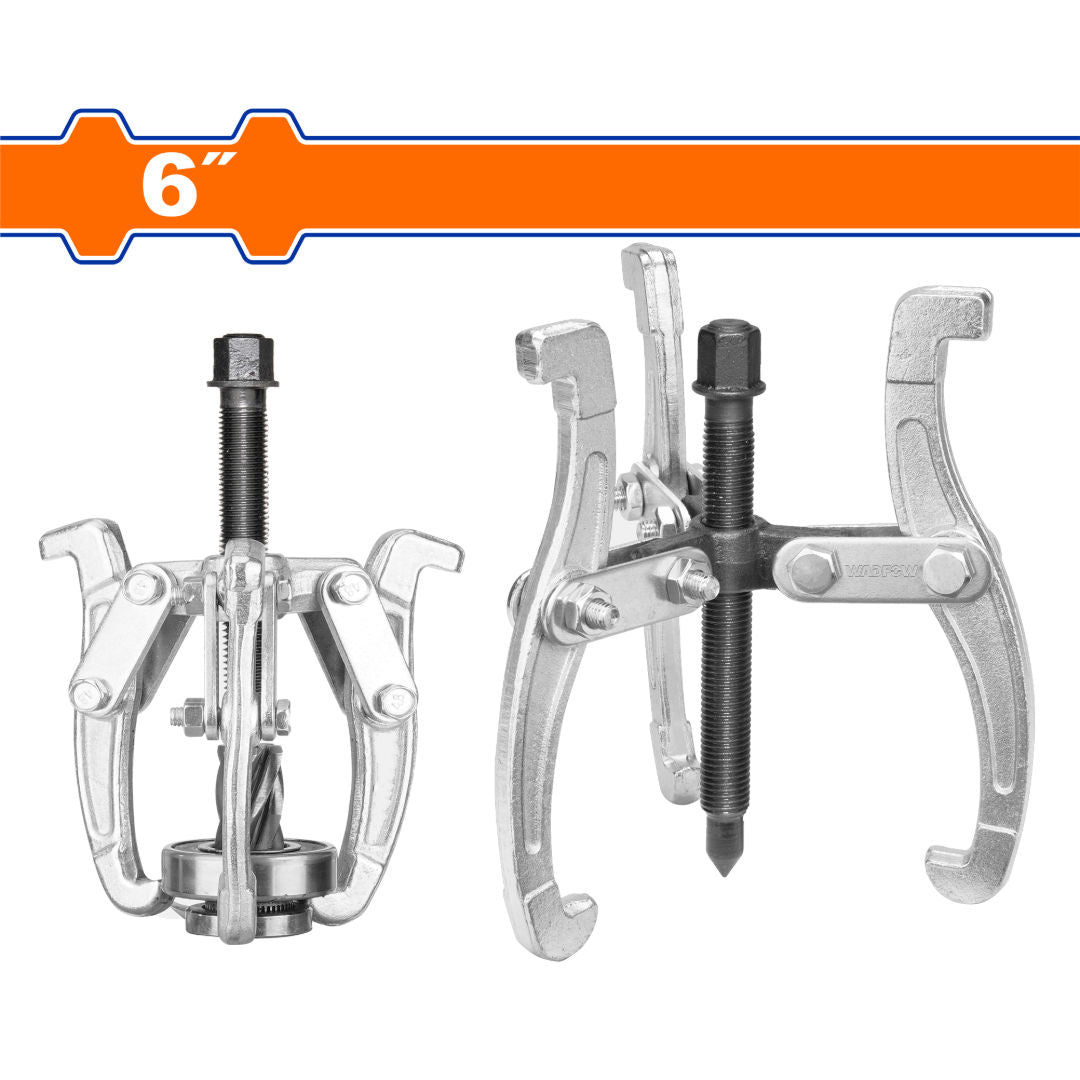 WADFOW Three Jaws Puller, Drop Forged, Heat Treated, Zinc Plated