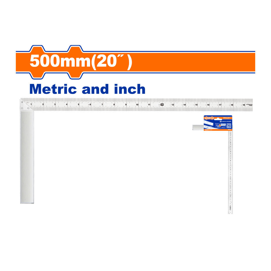 WADFOW Angle Square, Measuring Tool, L-Ruler