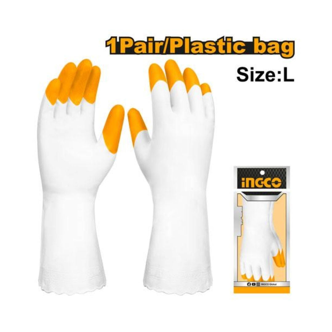 INGCO PVC Gloves, Size L