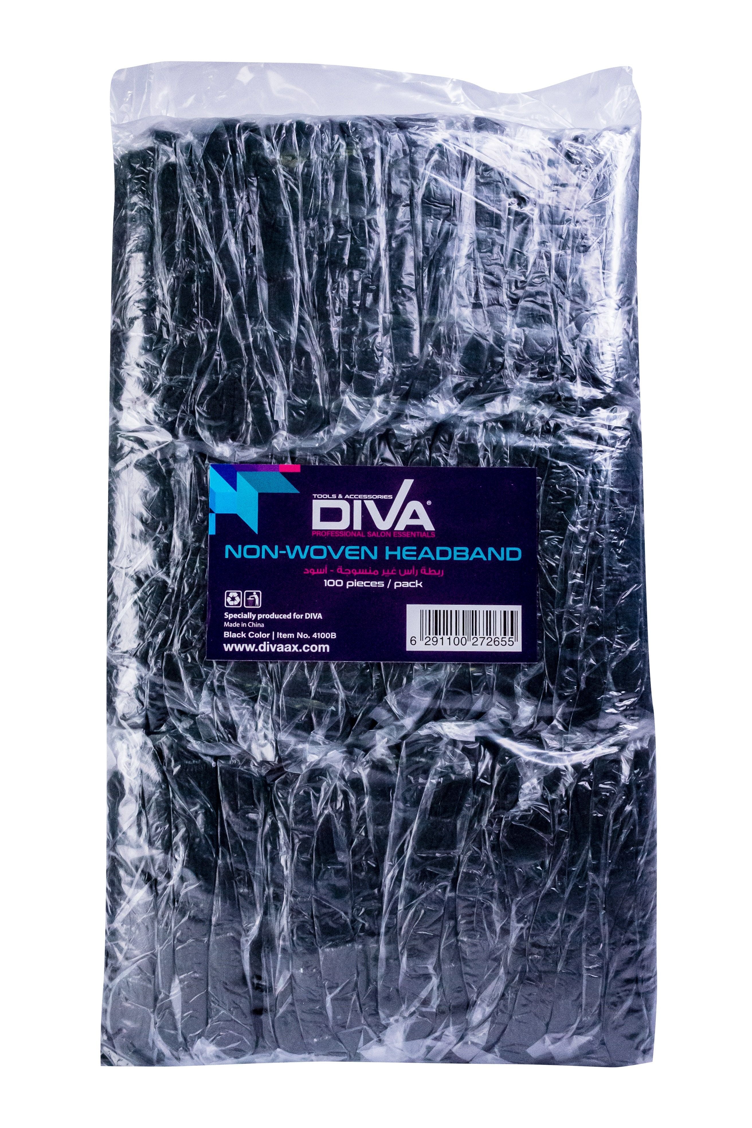 Diva Disposable Headband Non Woven, 100pcs/Pack