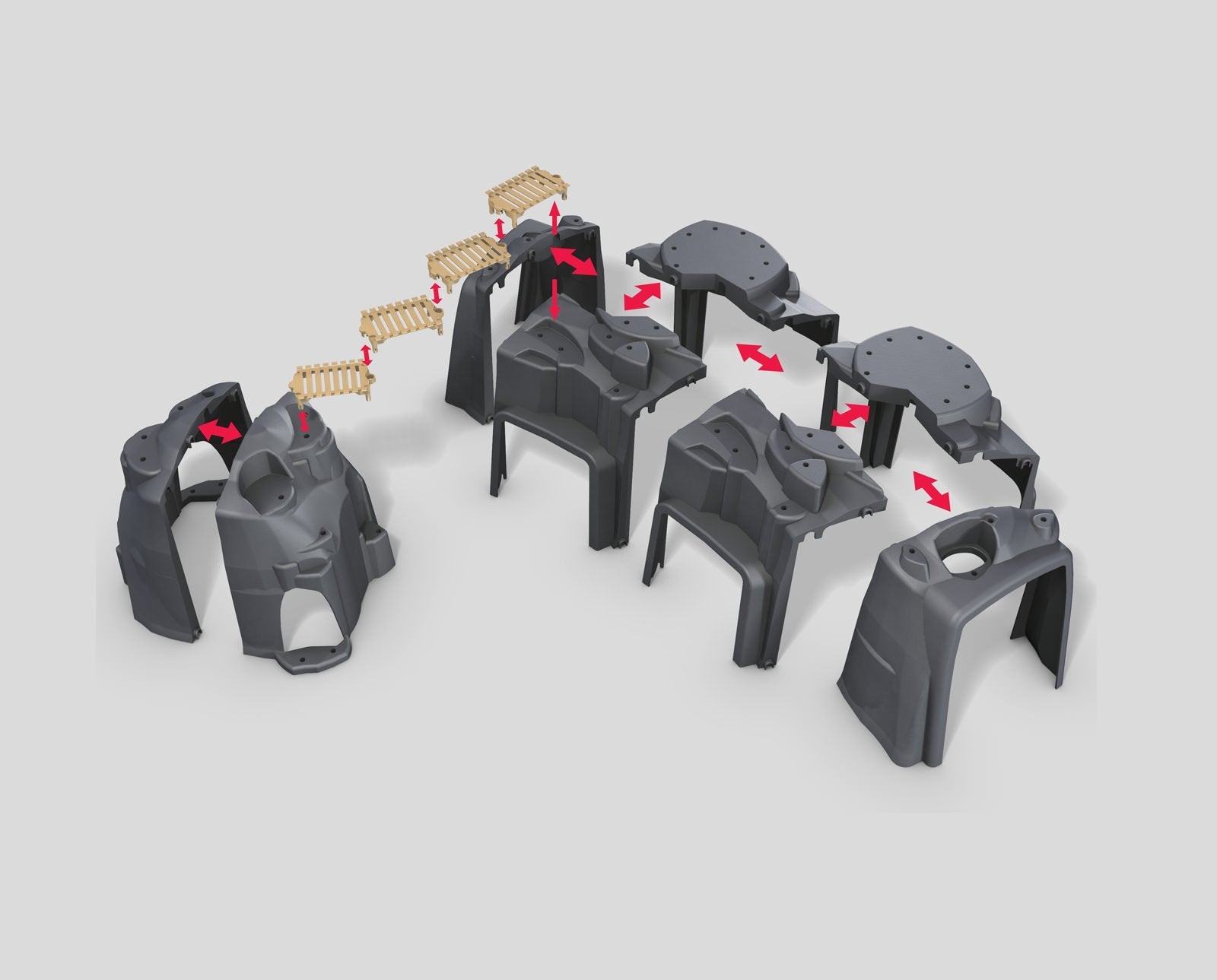Large tunnel and mountain with long bridge - Zpiiel Booster