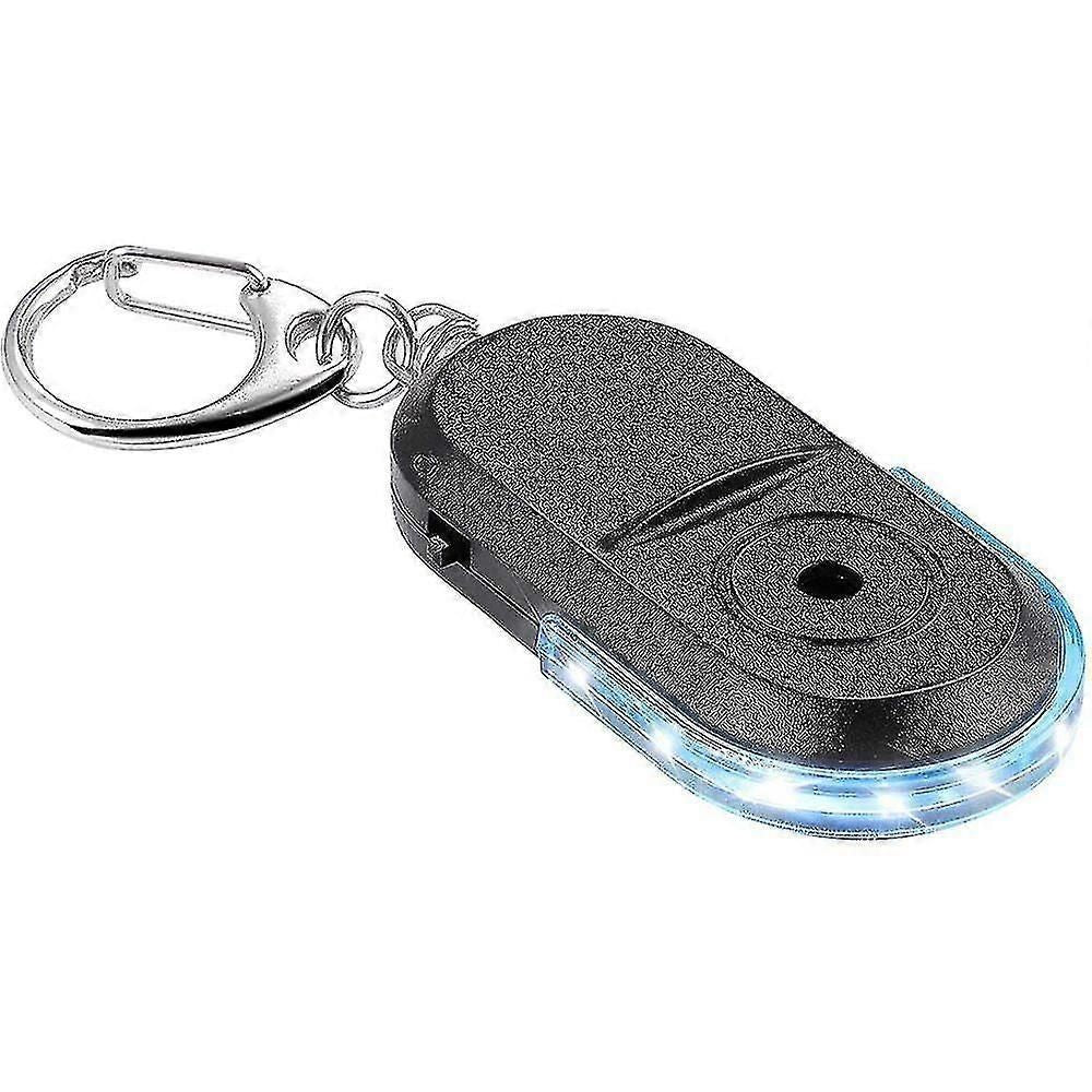 Wireless Key Finder With Alarm LED Light and Voice Activation
