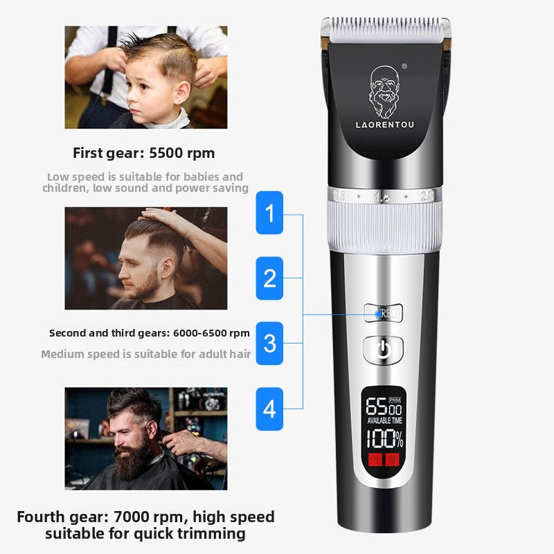 USB Hair Clipper for Kids and Adults