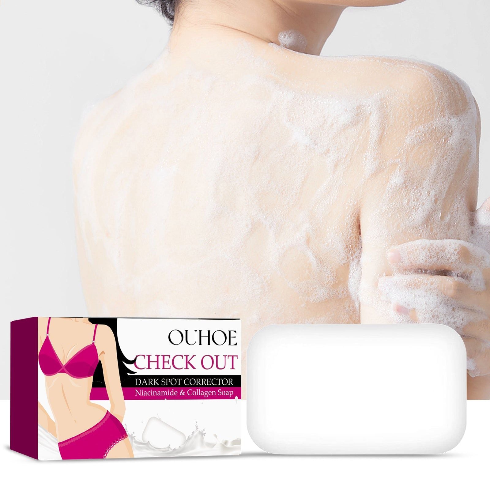 Brightening Body Soap, Remove Dead Skin, Smooth Skin, Moisturize ,1pcs