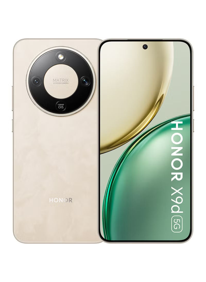 Honor X9d 5G 12GB RAM 256GB Sunrise Gold - Middle East Version