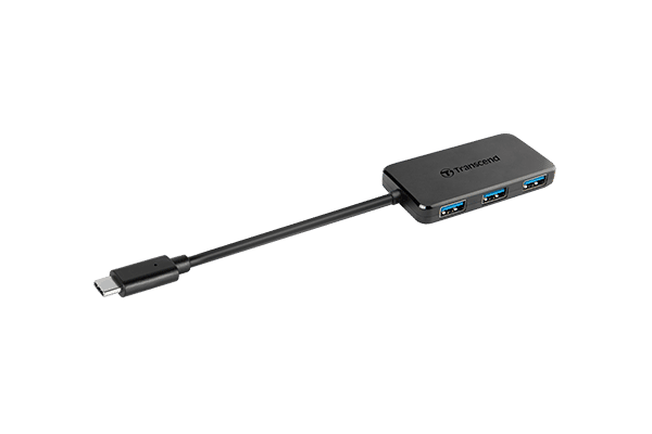 Transcend - USB Type-C 4-Port Hub - HUB2C