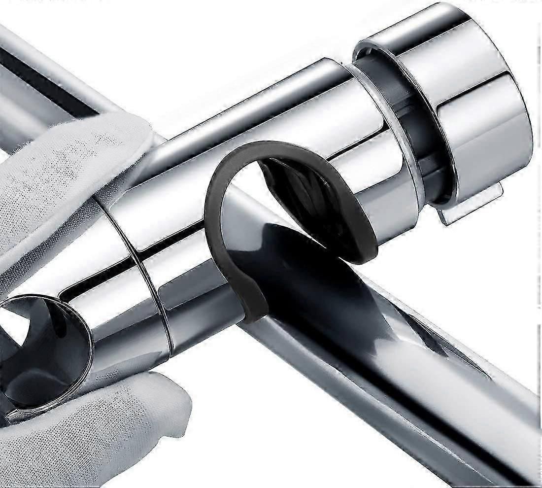 Movable Shower Slide Socket Holder 360 Degree Adjustment Suitable For 18-25mm Round Tube