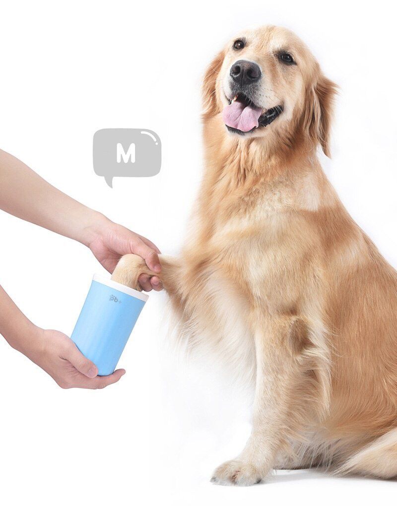 Pet Foot Wash Cup Dog Paw Cleaner Cup Portable Silicone Puppy Washing Brush Feet Cleaner Mug