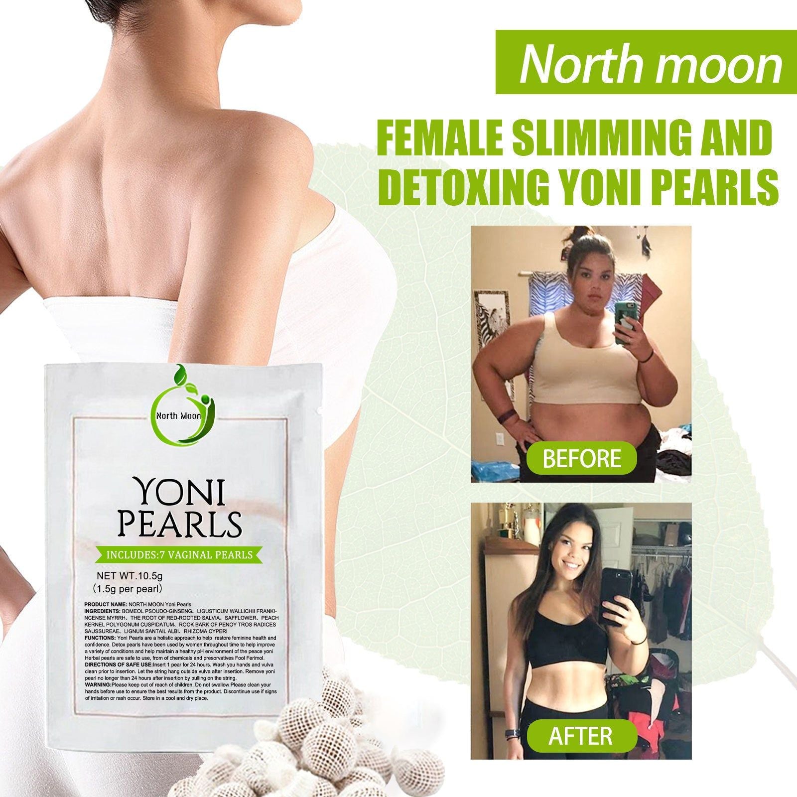 Slimming and Toning Pearl Pills, Body Shaping, Tummy Tightening, Skin Firming ,7pcs