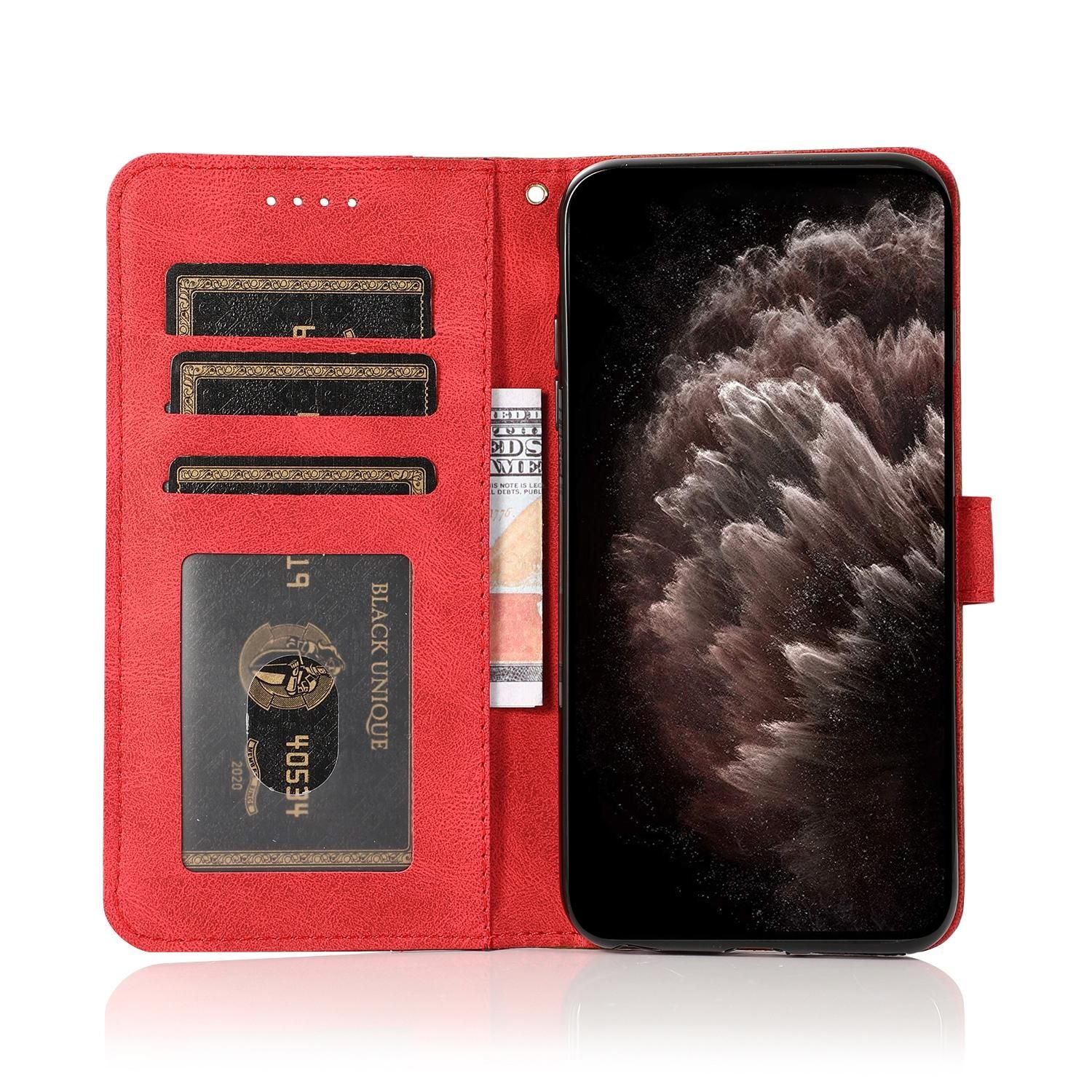 Dual-color Leather Case For Google Pixel 9a