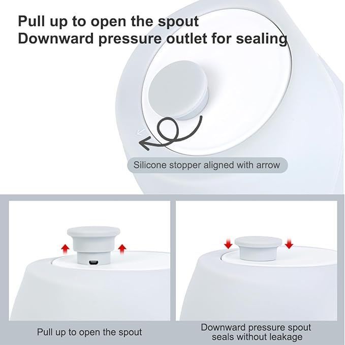 Dog Water Bottle Portable Pet Water Dispenser Leak Proof Travel Pet Drinking Bowl