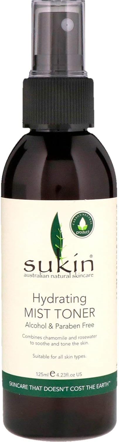 Sukin Hydrating Mist Toner, 125 Ml