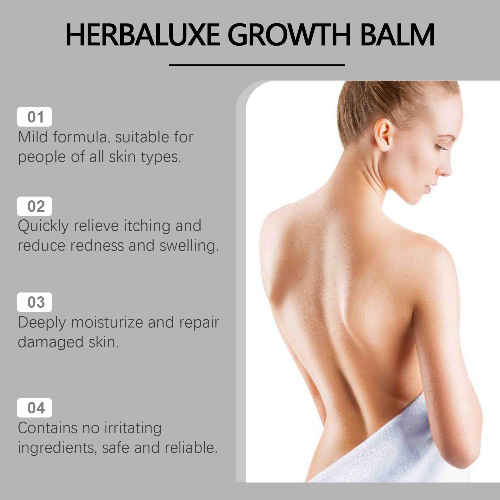 Herbal Care Cream for Gentle Skin, Moisturizes and Repairs, Psoriasis Relief ,114g