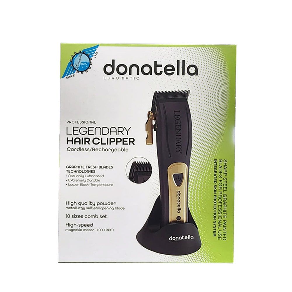 Nuova Donatella Hair Clipper Legendary Uk Plug, 10 Watts