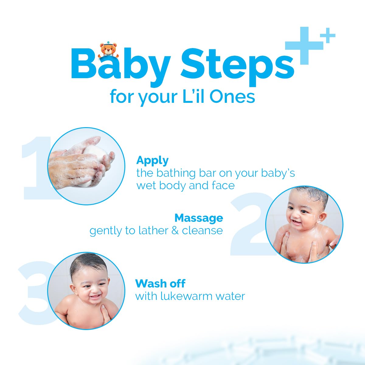 Mamaearth Baby DermaSoft Bathing Bar 75gm