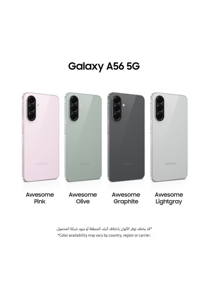 Galaxy A56 5G Dual SIM Awesome Pink 8GB RAM 256GB