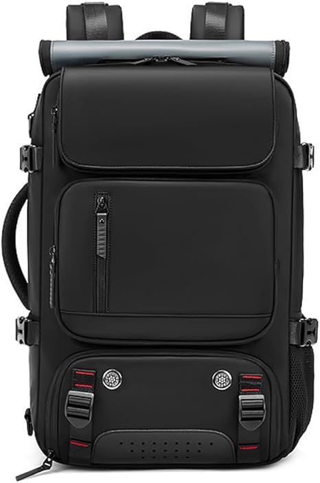 Large Capacity Travel Backpack Crossbody Bag with Shoe Compartment for Women Men