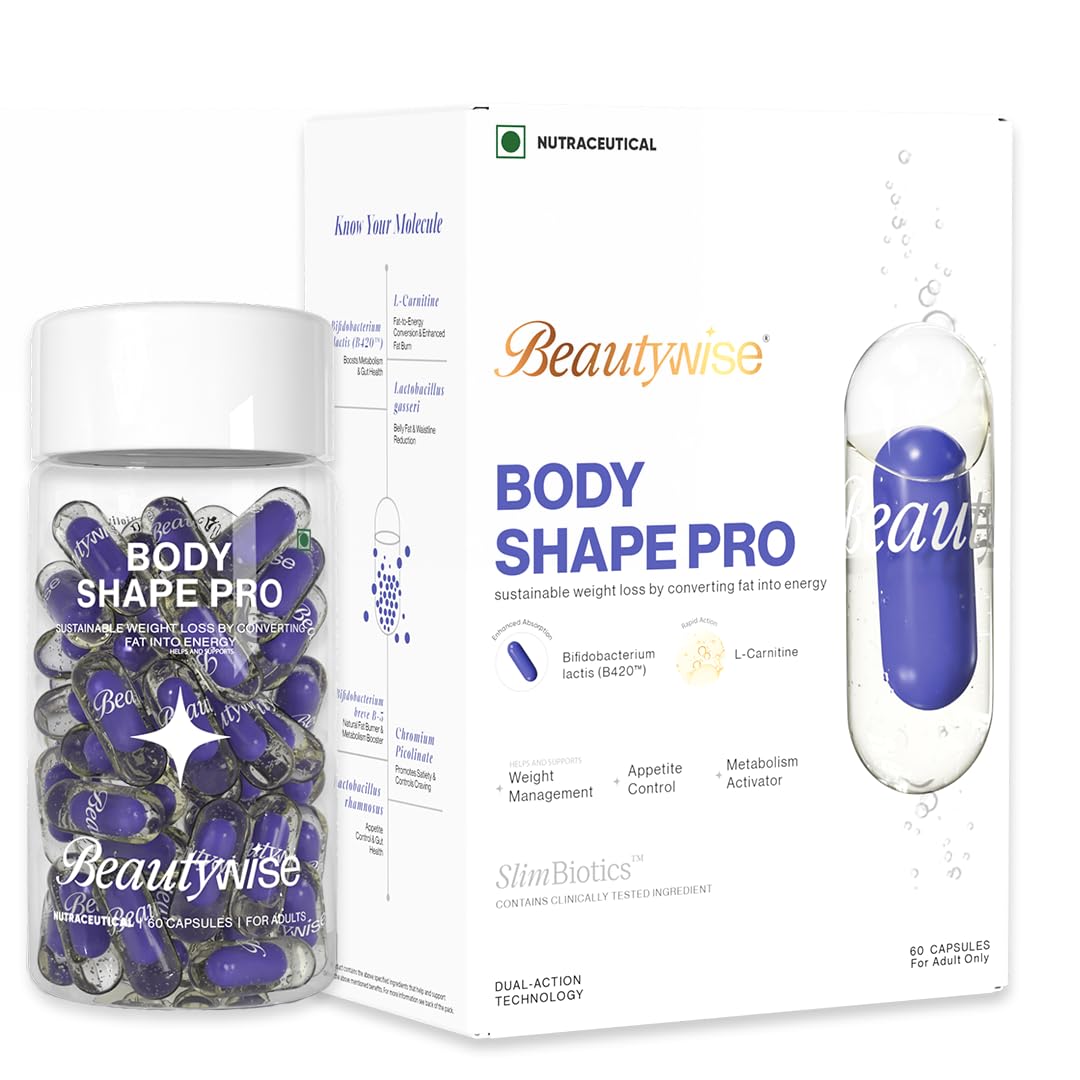 كبسولات Beautywise Dual Action Body Shape Pro 60 كبسولة