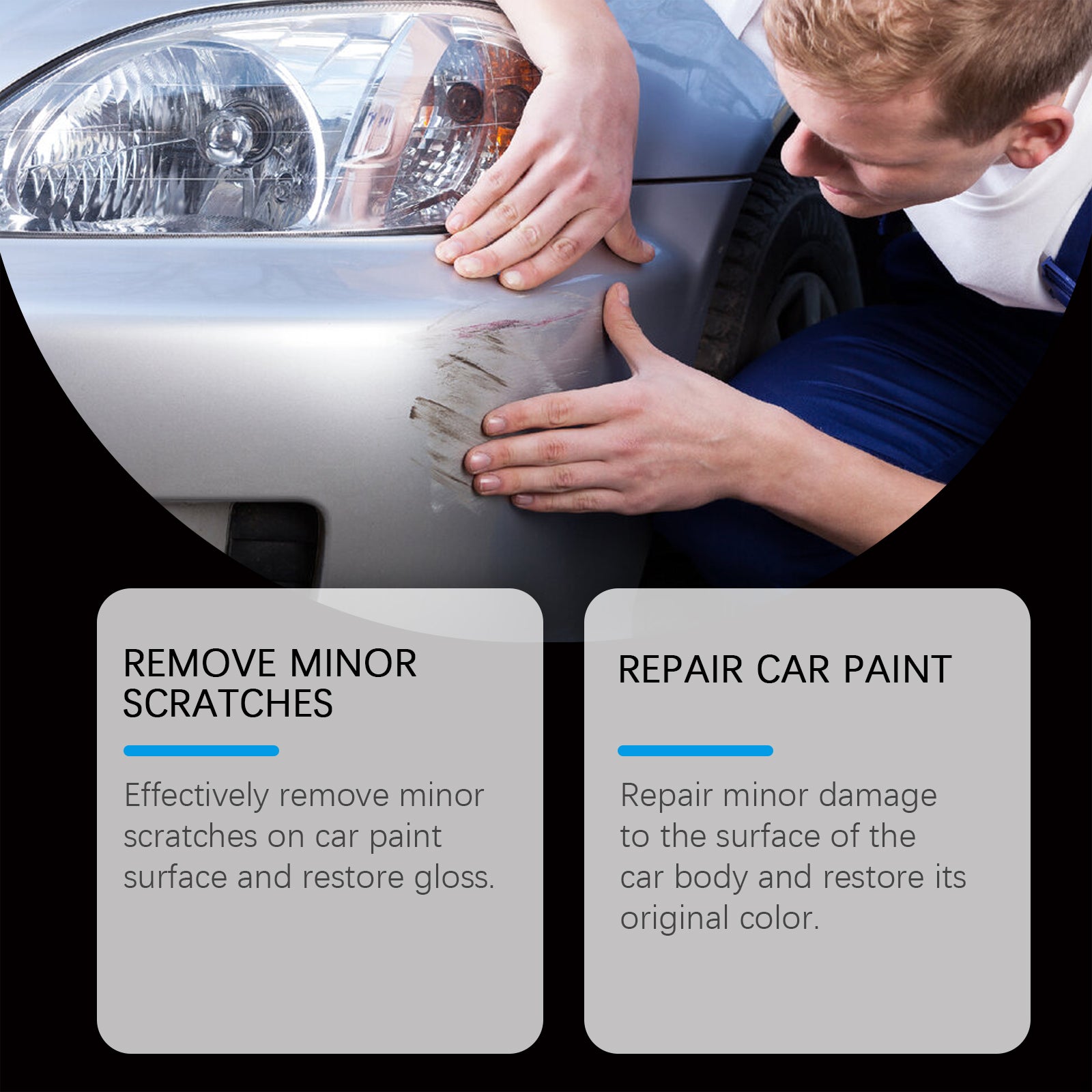 Car Scratch Remover, Automotive Supplies, Quick Repair, Restore Shine ,50g
