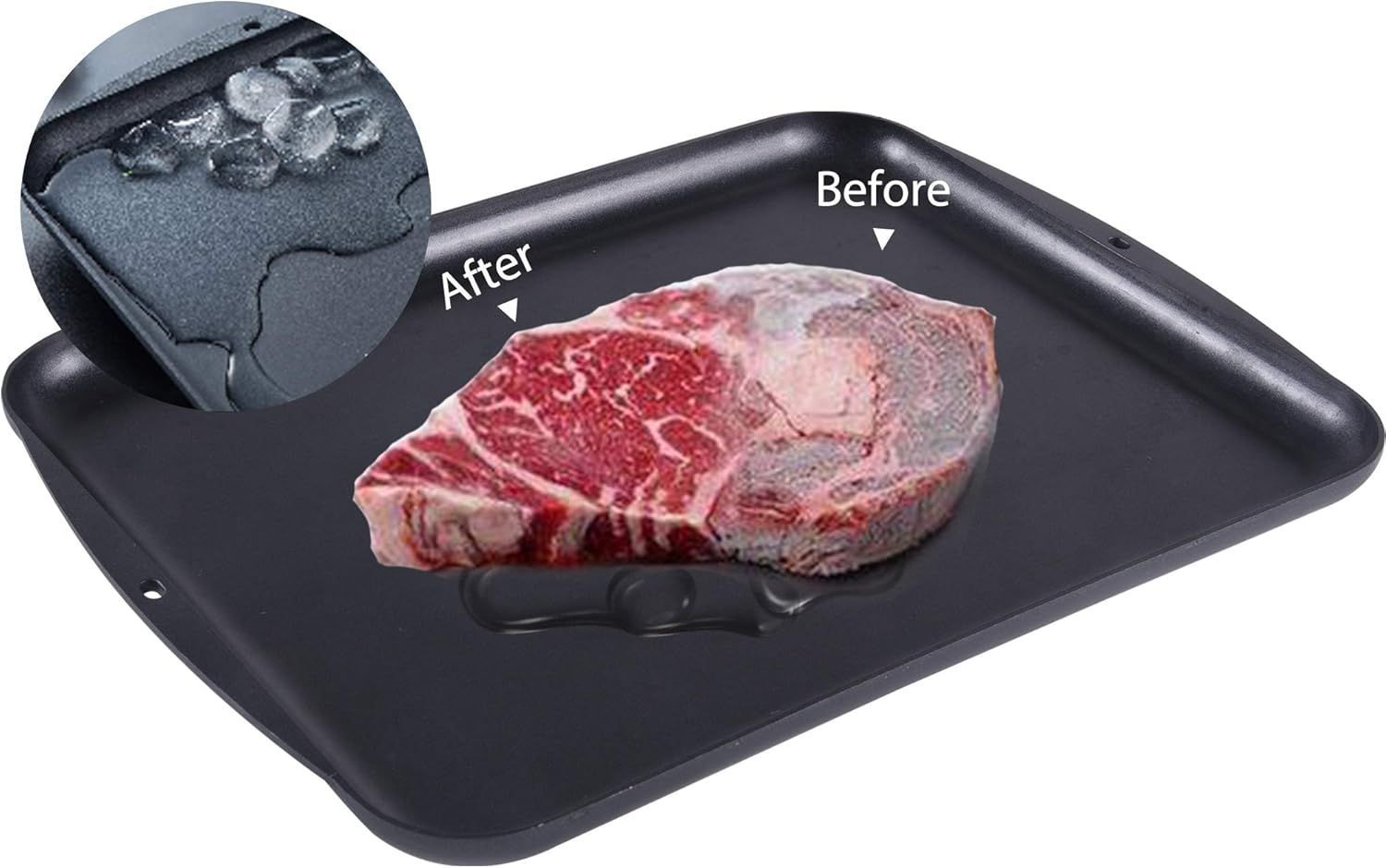 Fast Defrosting Tray Household Thawing Plate for Frozen Food
