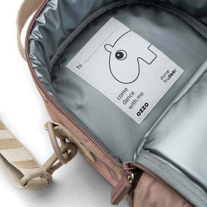 Done By Deer Kids Insulated Lunch Bag Ozzo (Powder)
