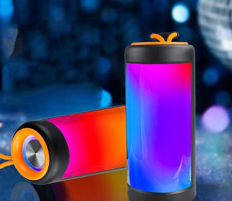 Portable Bluetooth Speaker Wireless Outdoor Mini Bass With LED Light