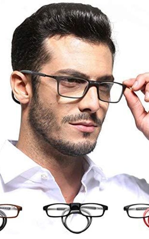 Magnetic Reading Glasses Tr90 Foldable Hanging Neck Glasses For Men Women