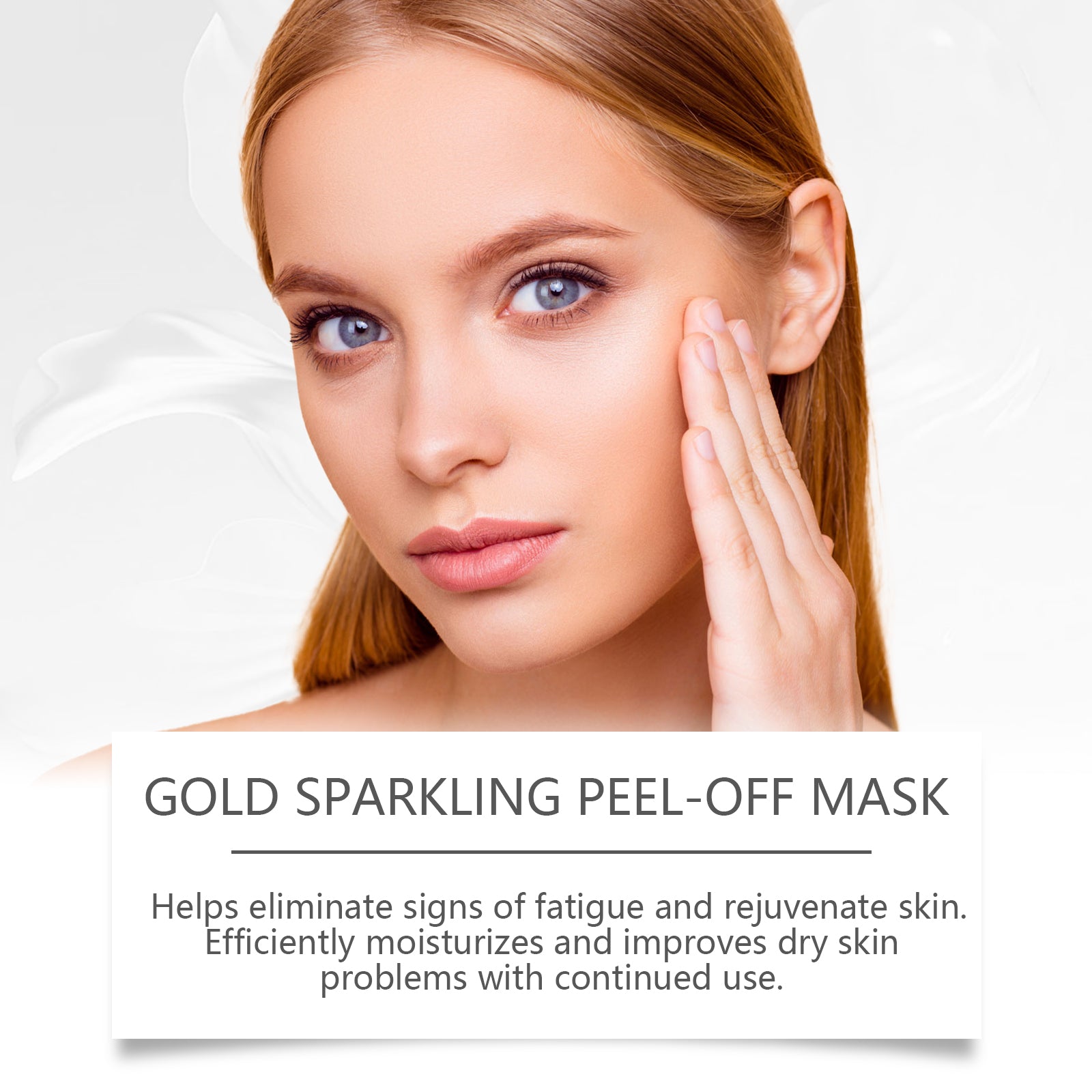 24k Gold Collagen Facial Mask, Anti-Aging, Brightening, Deep Cleansing, Hydrating ,120g