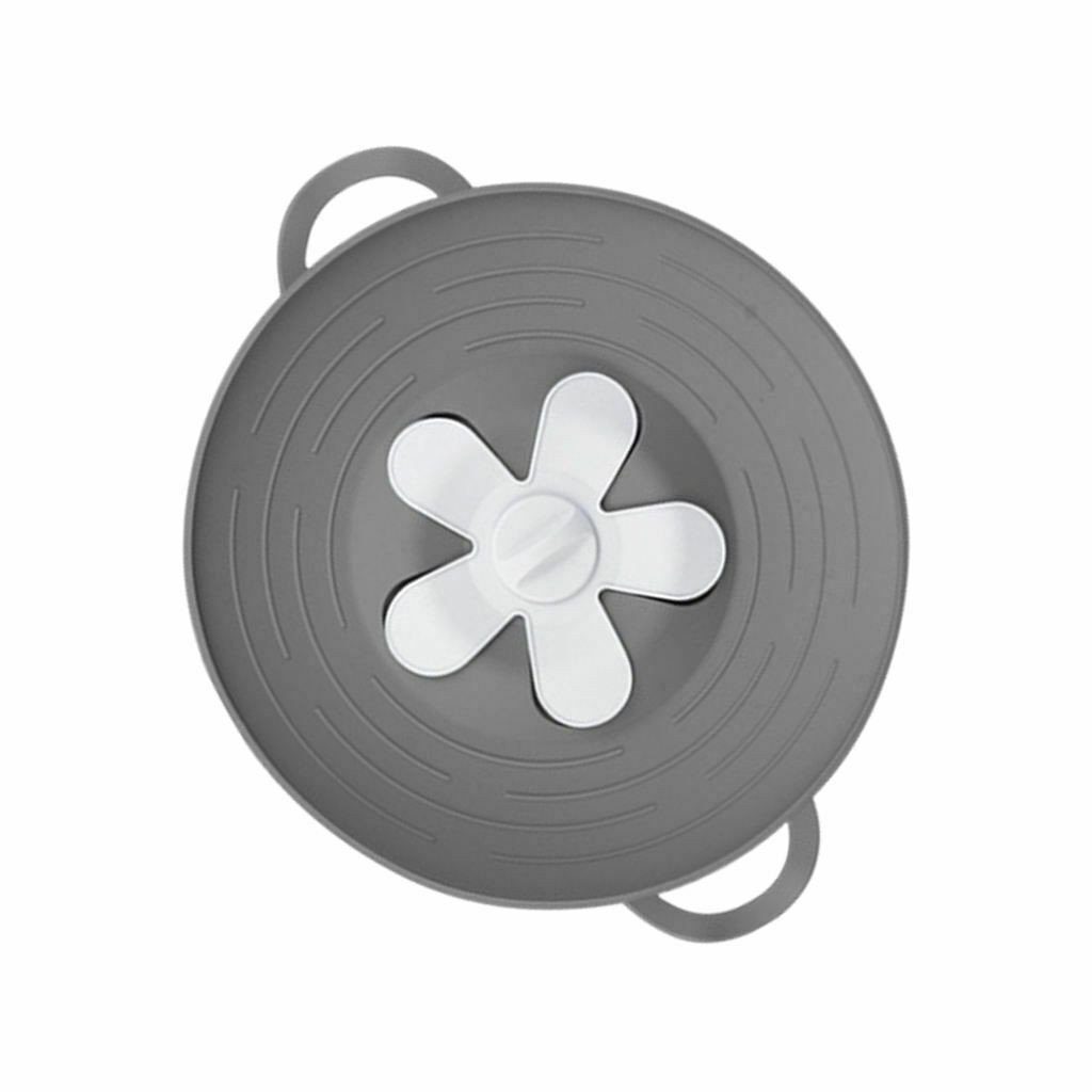 Silicone Spill Stopper Lid  Boil Over Safe Cover Multi Function Kitchen Tool For Steam Pot