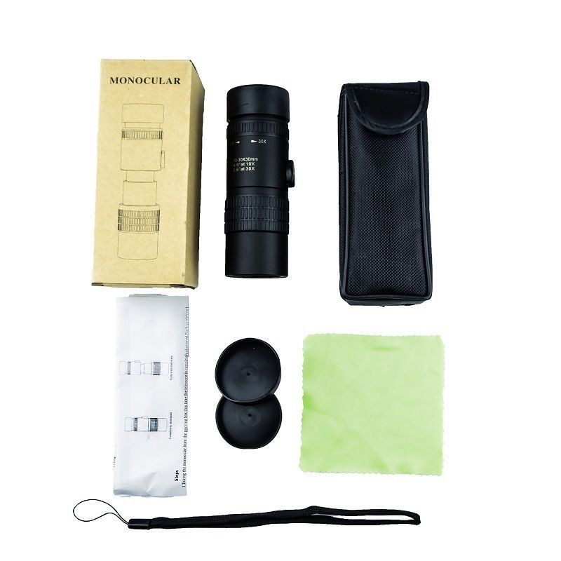 Monocular Telescope 4K 10-300x40mm HD Optical Zoom Waterproof Scope