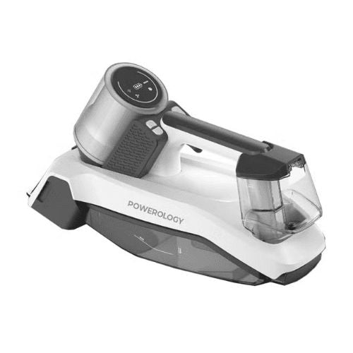 منظف بقع لاسلكي Powerology 60W بنظام خزانين قوة شفط 8000Pa منظف بقع محمول وقابل لإعادة الشحن