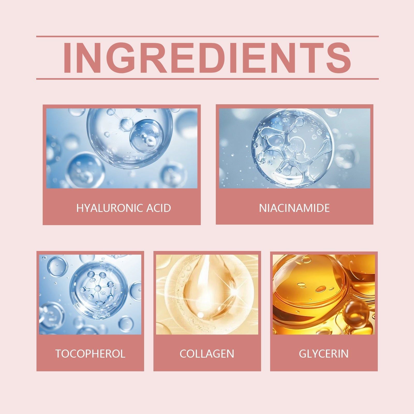 Collagen Mask, Moisturizing Brightening, Skin Elasticity, Fine Lines ,4pieces