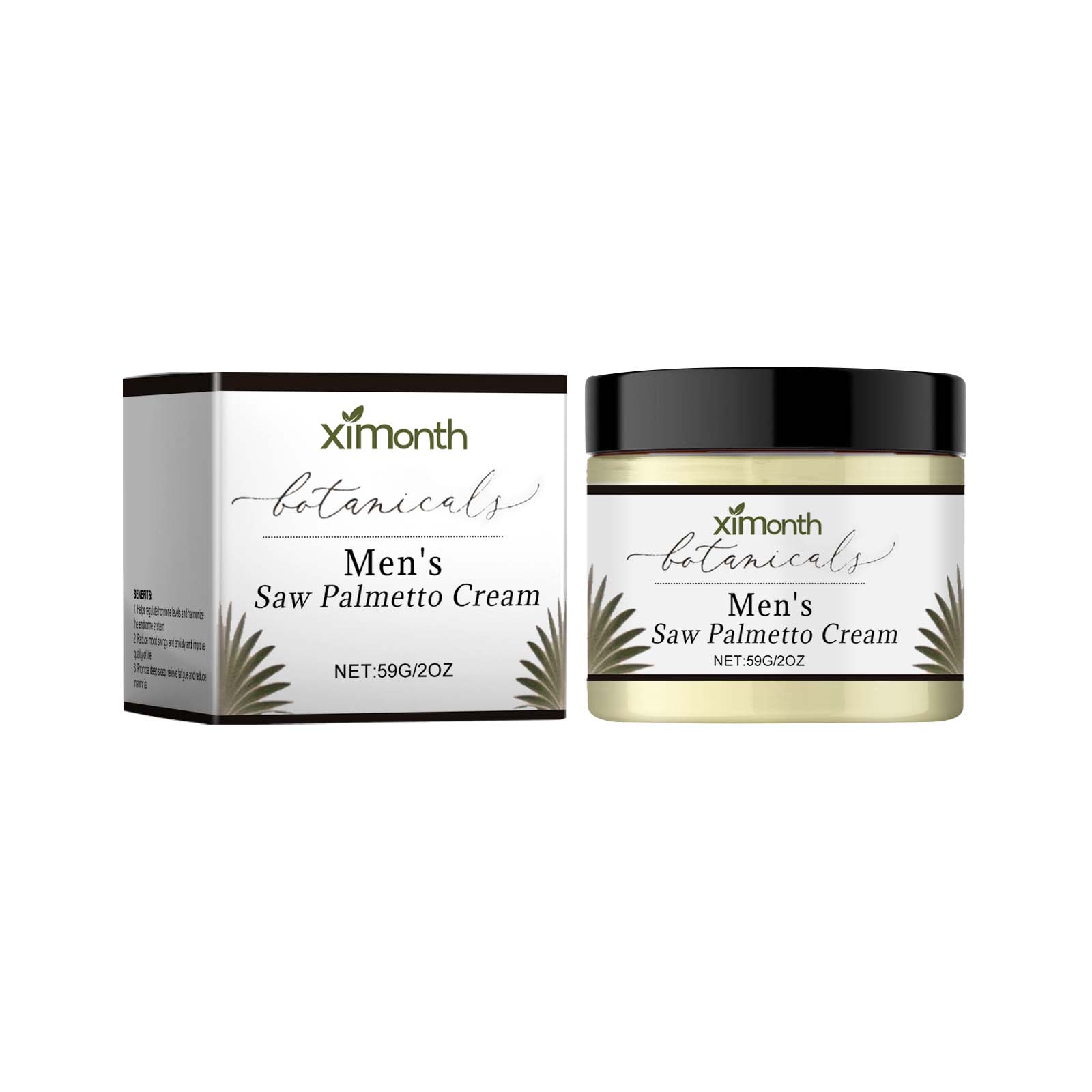 Body Care Cream for Men, Soothes Discomfort, Nourishes, Moisturizes, Natural Strength ,59g