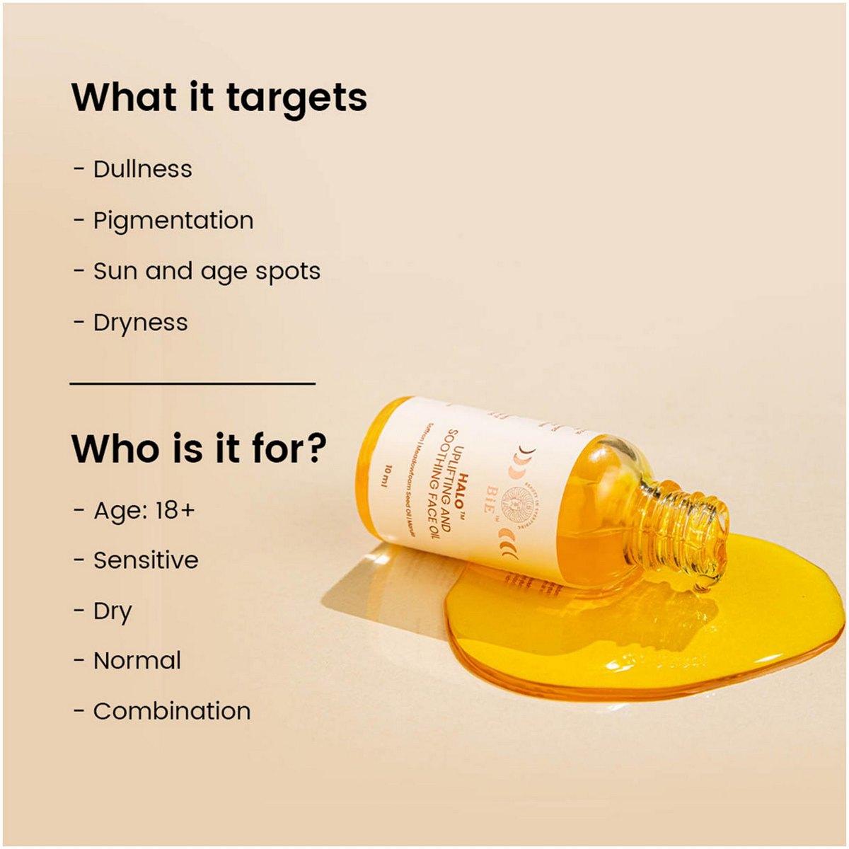 BiE Halo- Uplifting & Soothing Face Oil 10ml