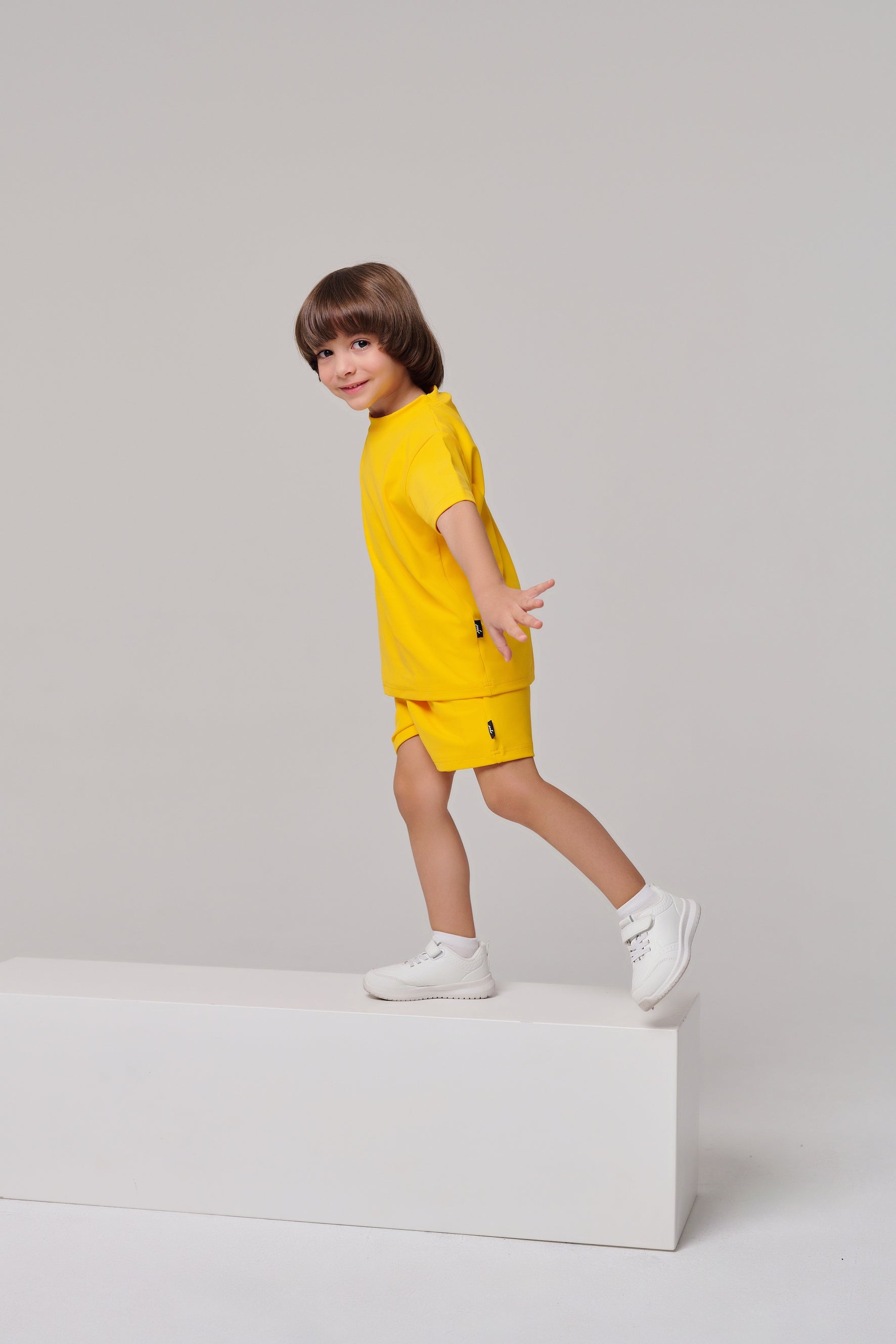 تي شيرت MULU Classic للأطفال (للجنسين) - أصفر