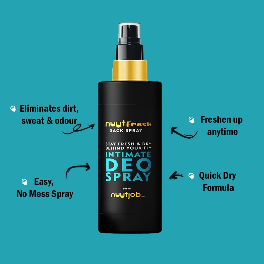 Nuutjob Nuut Fresh Sack Intimate Deo Spray - Feminine Care, 100ml