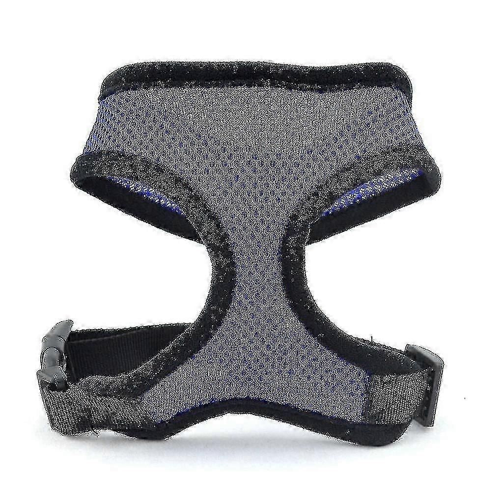 Pet Dog Mesh Safety Harness With Leash and Stainless Steel Belt