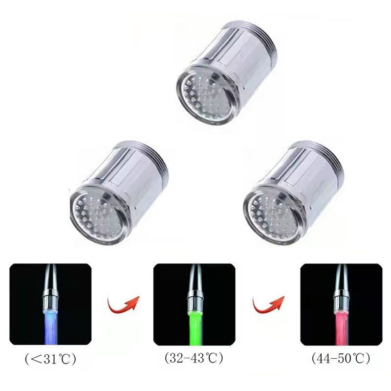 LED Faucet , Specification: Temperature Control Three Colors Temperature Control Three Colors
