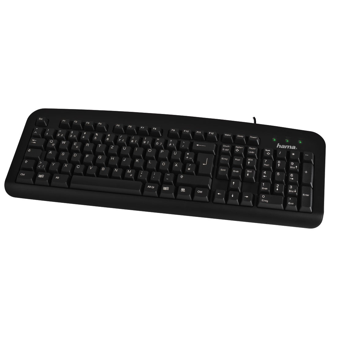 HAMA 57209 K212BASIC KEYBOARD BLACK