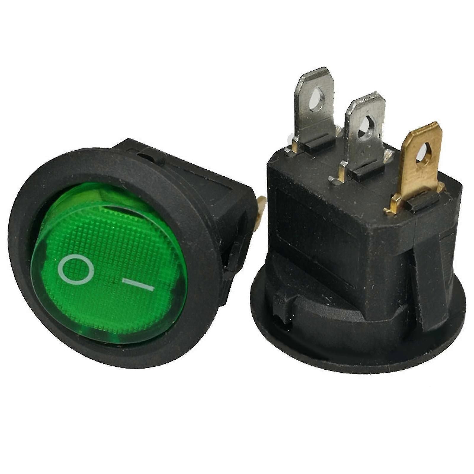 Led Lighted Rocker Toggle Switch Panel For Rv Truck Boat Electronic Power Button