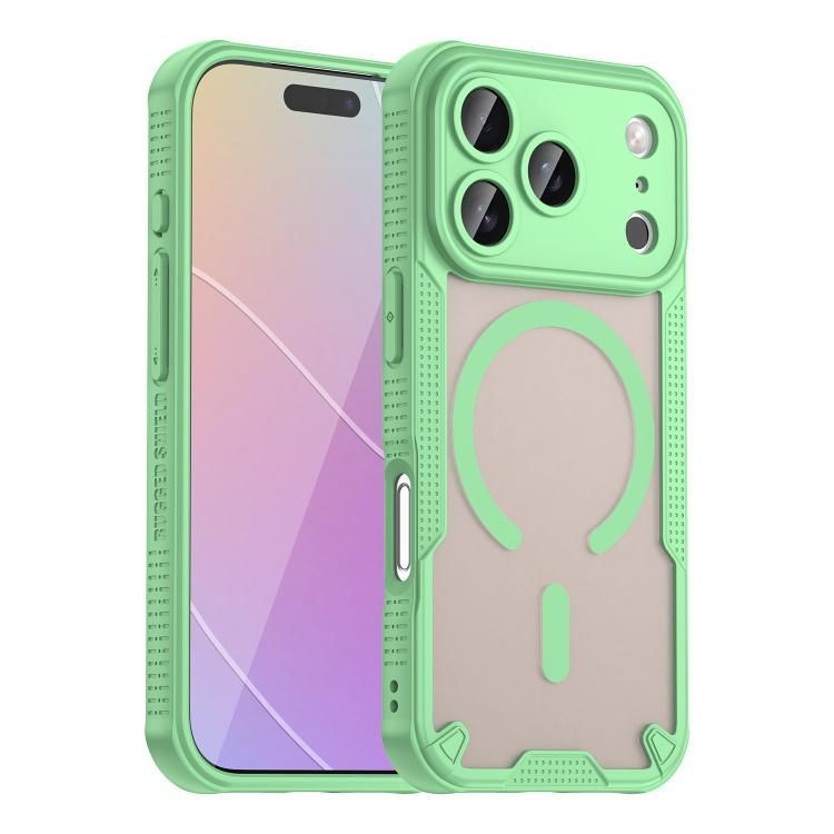 For iPhone 18 Pro Max / iPhone 17 Pro Max Armor Glaze MagSafe Magnetic Phone Case