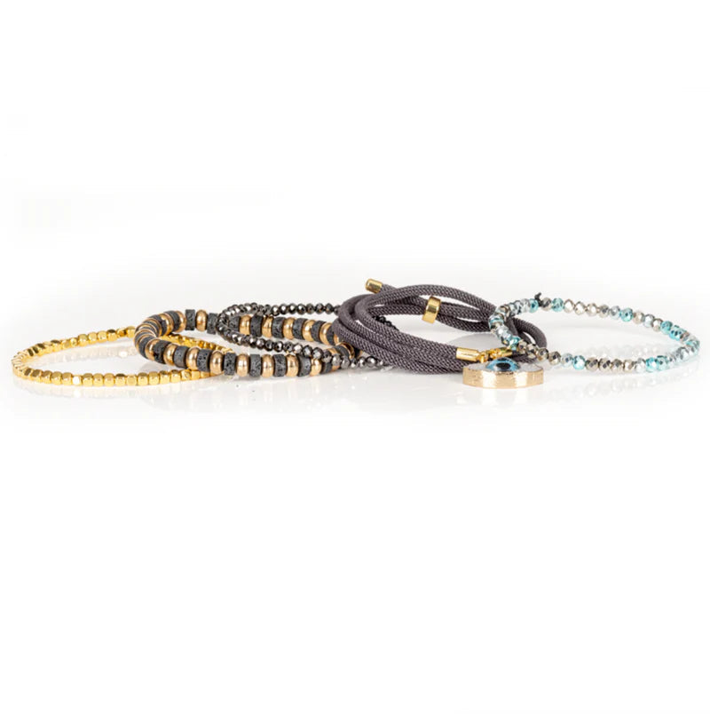 The Dark Blue Vision Protective Eye Bracelet Set