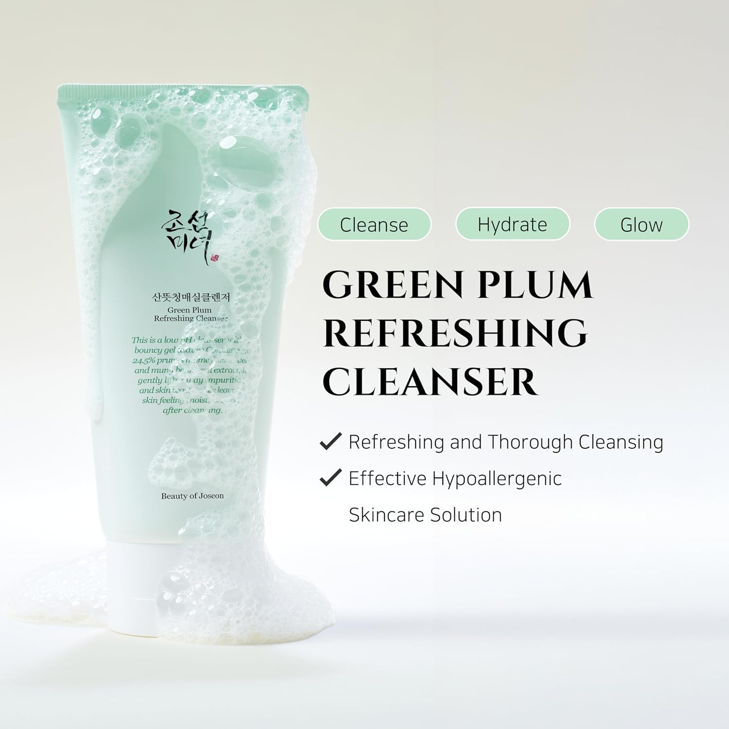 BEAUTYOFJOSEON_Green Plum Refreshing Cleanser 100ml