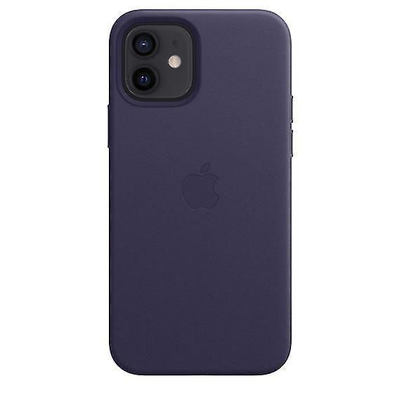 For iPhone 12/12 Pro - Leather Case with MagSafe, Stylish and Protective Phone Cover