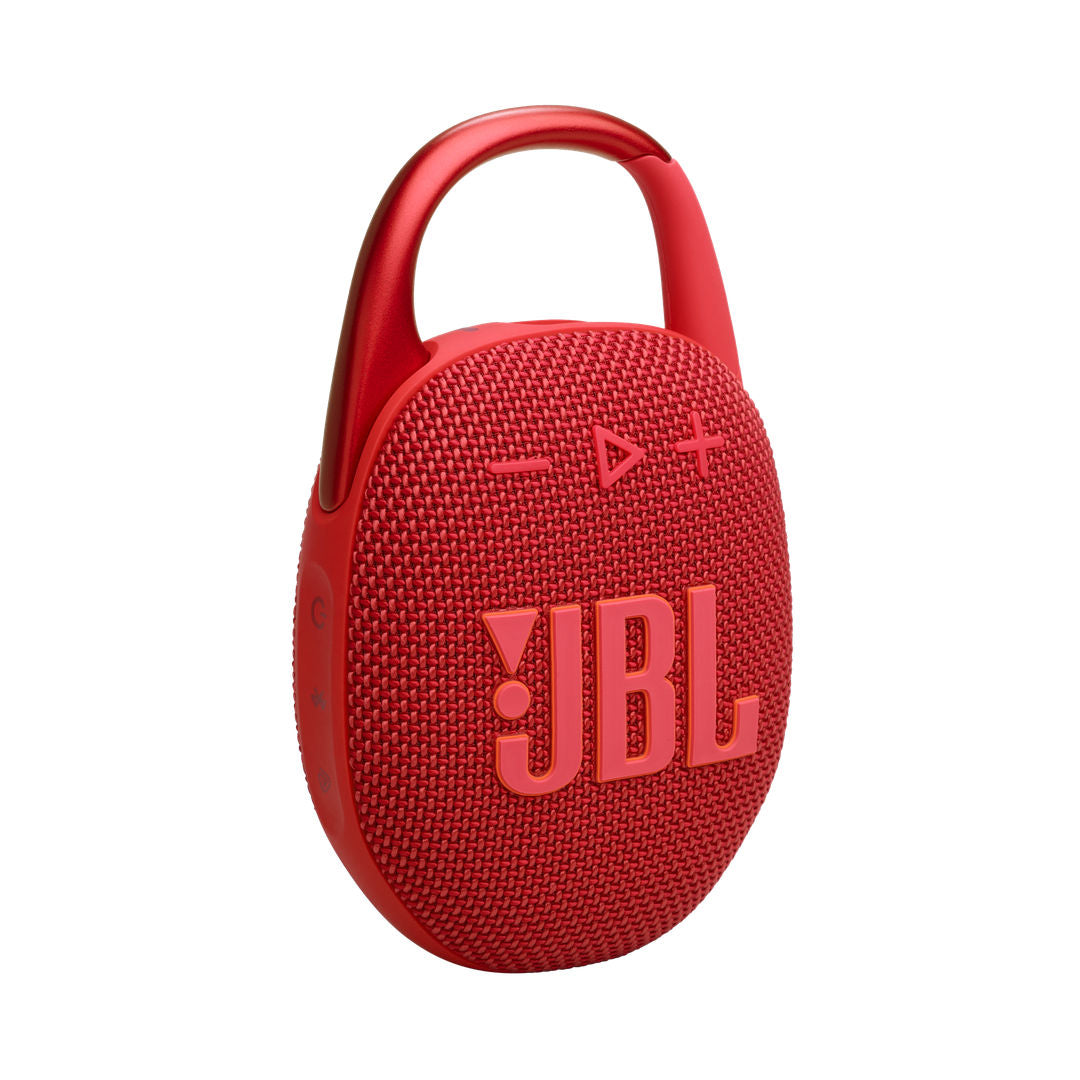 JBL Clip 5 Portable Bluetooth Speaker with Carabiner, Waterproof & Dustproof, 12H Playtime