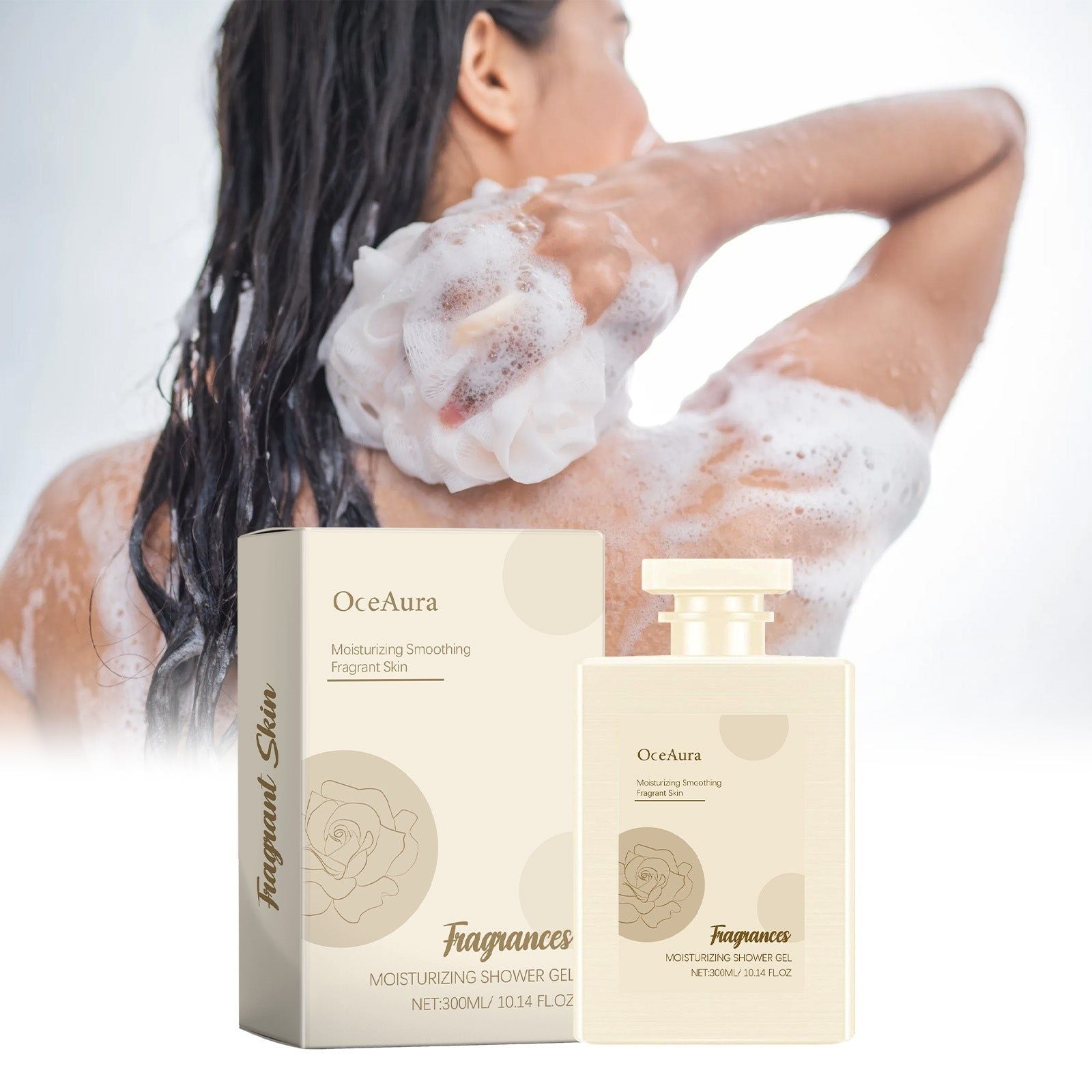Body Cleansing Shower Gel, Moisturizing, Fresh Fragrance, Skin Hydration ,300ml