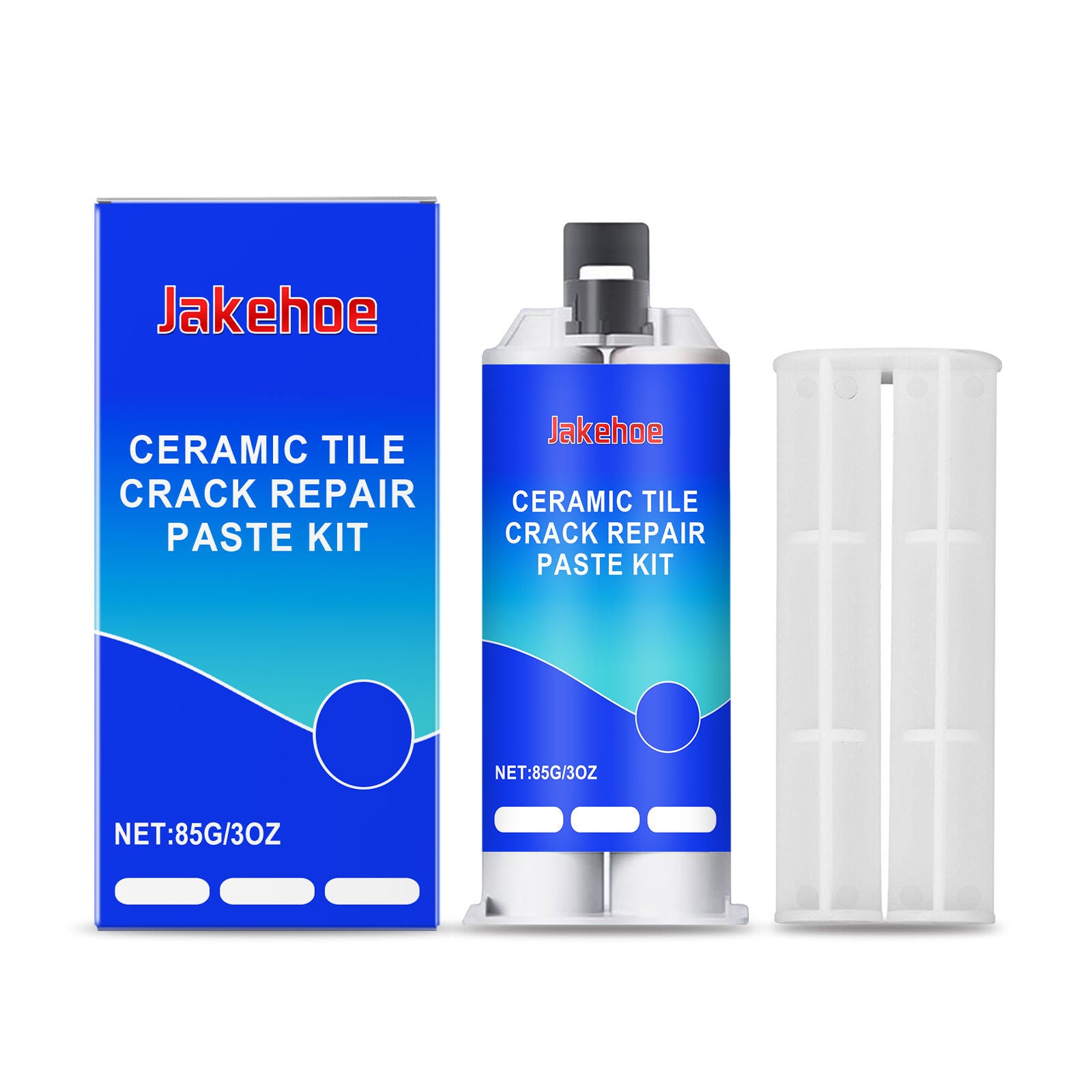 Fast Tile Repair Adhesive, Scratch and Crack Fix for Marble, Stone, Household ,1set