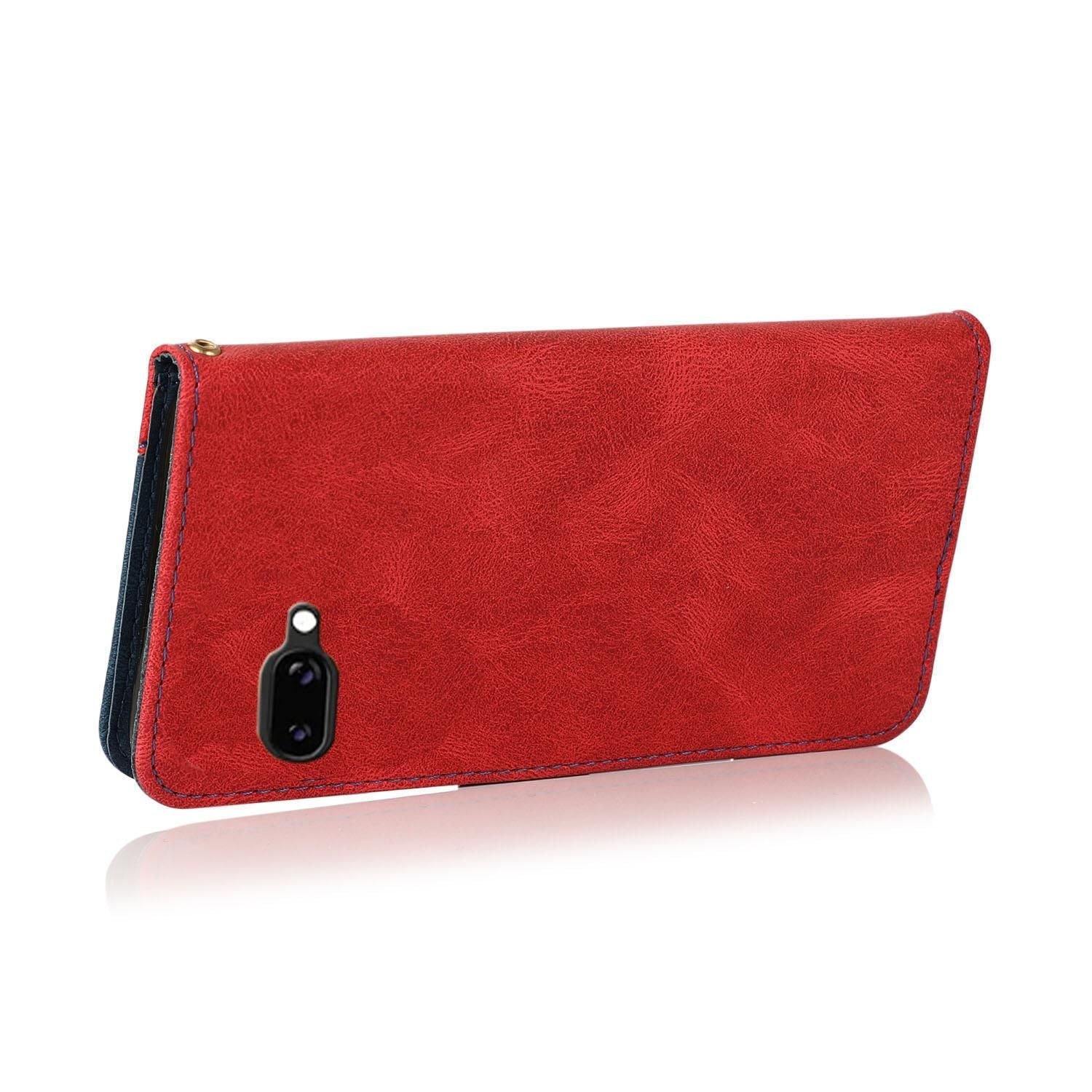 Dual-color Leather Case For Google Pixel 9a