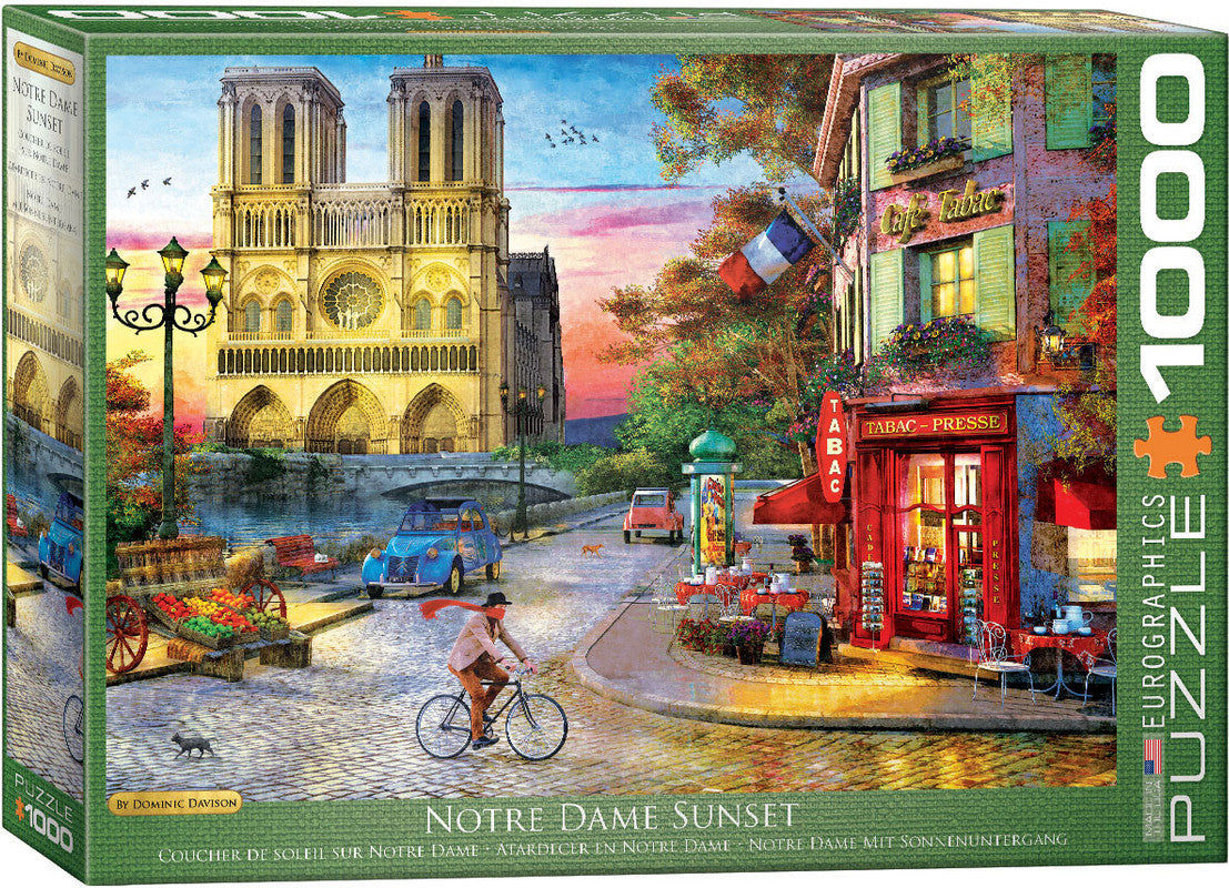 Notre Dame 1000 Pieces Puzzle