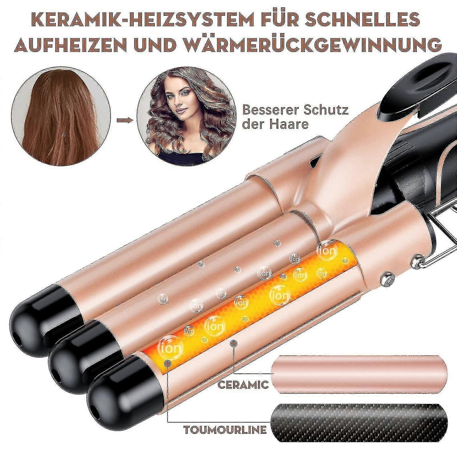 Curling Iron Set 5 In 1 Wave Iron - Curling Irons zxin